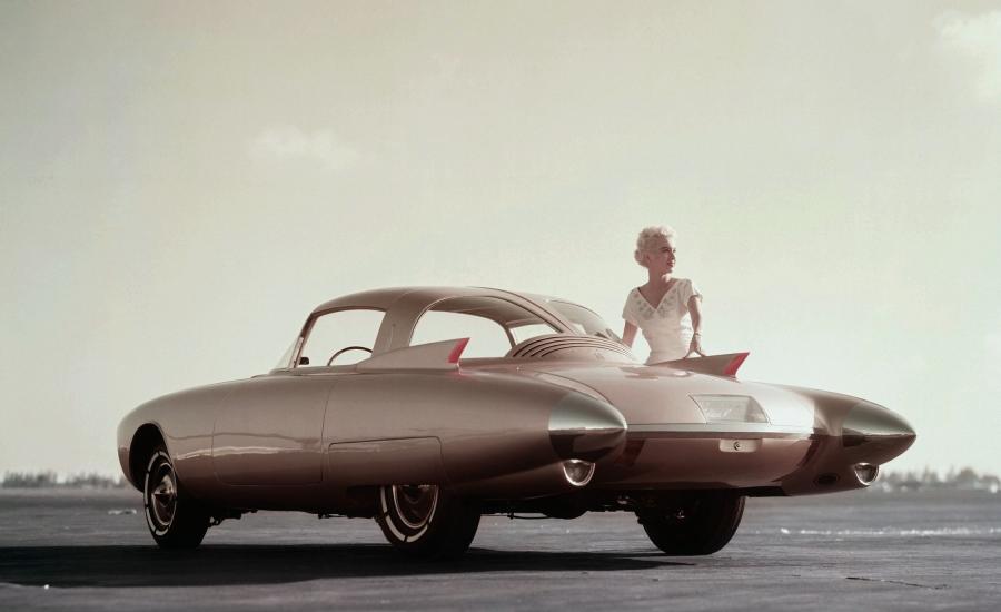  Oldsmobile Golden Rocket Concept Car 1956 года  (фото 3 из 7)